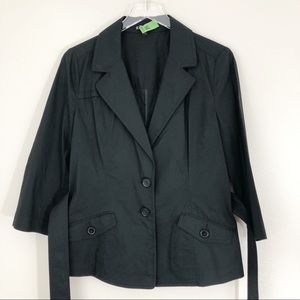 Express | Black Long Sleeve Lightweight Jacket